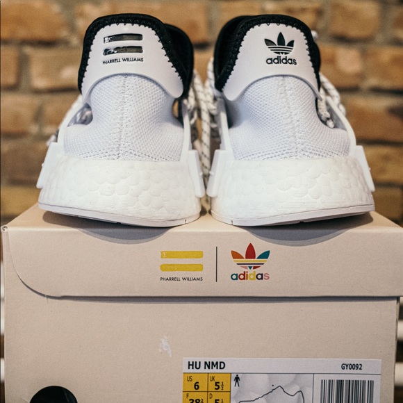 HU NMD WHITE/BLACK - Picture 5 of 5